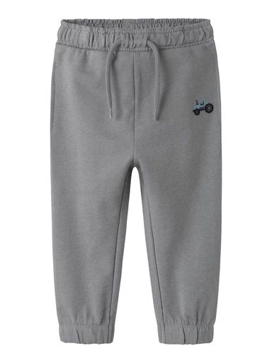 [01-35892.12] Sweathose mit kleiner Stickerei (Grau, 98)