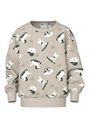 Sweatshirt mit Allover Print