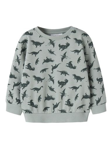 [01-35893.11] Sweatshirt mit Allover Print (Mint, 104)