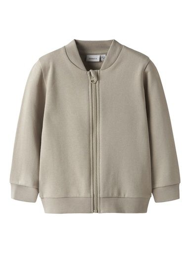 [01-35894.12] Sweatjacke Uni mit Stehkragen (Beige, 104)