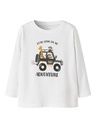 Langarmshirt mit Brustprint