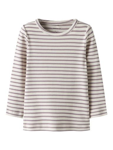 [01-35895.10] Langarmshirt mit Streifen (Rosa, 104)