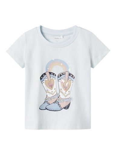 [01-35904.11] T-Shirt mit Druck (Hellblau, 116)