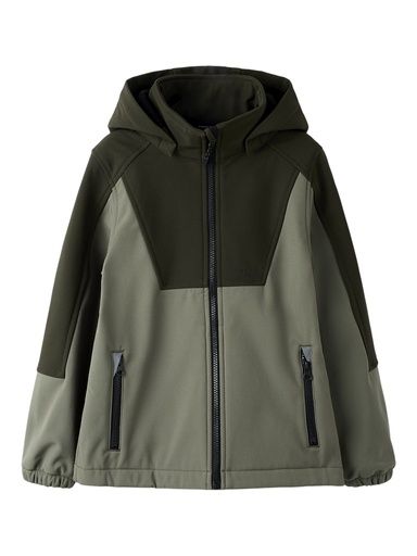 [01-35908.10] Softshelljacke Colourblock (Khaki, 140)