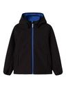 Softshelljacke Uni mit Kapuze