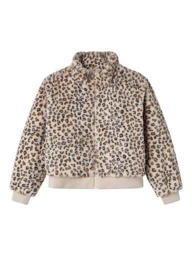 [01-35914.1] Kunstfelljacke mit Leoprint (164)