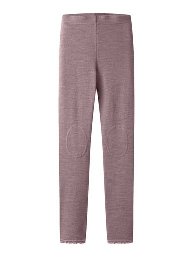 [01-35031.5] Einfarbige Leggings aus Wolle (Rosa, 116)