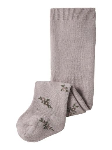 [01-35017.3] Wollstrümpfe mit Muster (Hellrosa, 50/56)