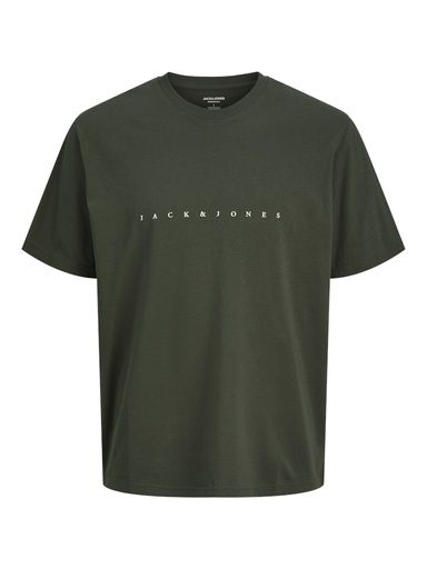[01-34898.10] T-Shirt mit schlichtem Druck (Khaki, 128)