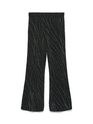 [01-36043.1] Weite ausgestellte Hose mit Glittereffekt (134)