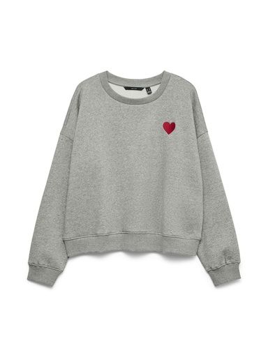 [01-36044.1] Sweatshirt mit Herstickerei (134-140)