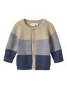 Babystrickjacke Blockstreifen