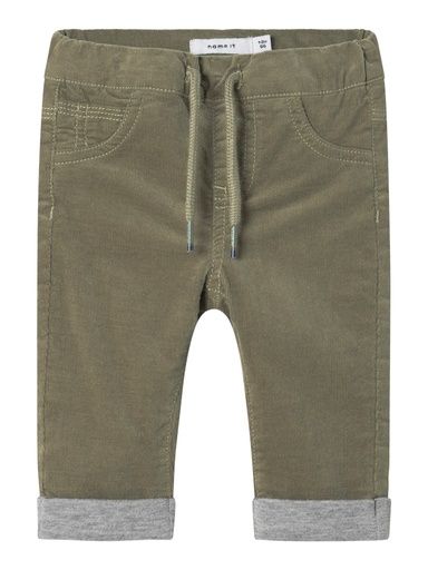 [01-36061.11] Baby Cordhose gefüttert (Grau, 80)