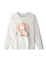 Langarmshirt mit Brustdruck