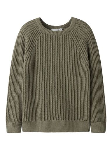 [01-36065.12] Strickpullover Rundhals (Khaki, 134-140)