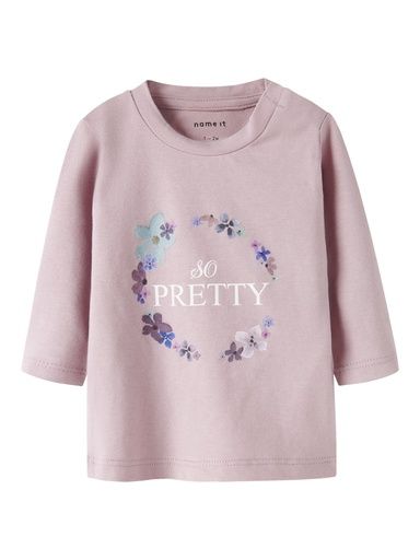 [01-36073.1] Langarmshirt mit Druck (Rosa, 68)