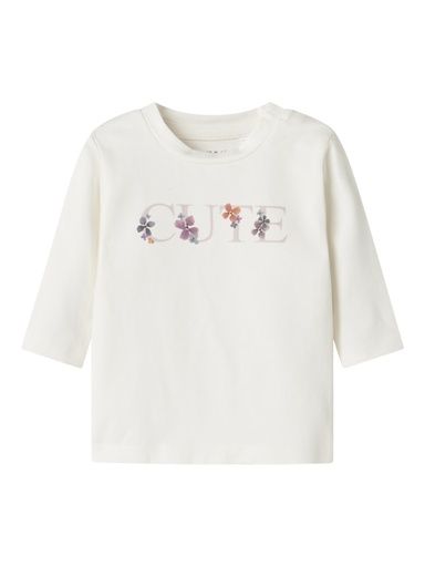 [01-36073.10] Langarmshirt mit Druck (Weiss, 86)
