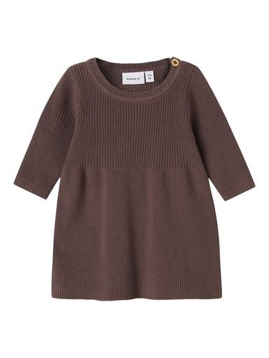 [01-36075.1] Baby Strickkleid (Braun, 86)
