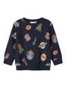 Sweatshirt mit allover Sportprint