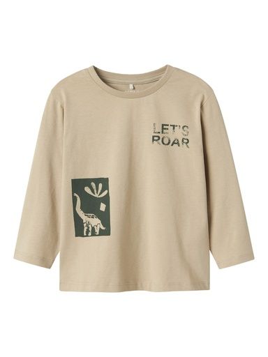 [01-36090.1] Langarmshirt mit Dinodruck (Beige, 104)