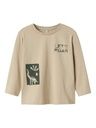 Langarmshirt mit Dinodruck