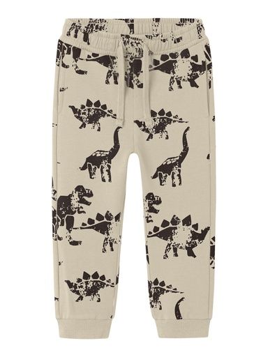 [01-36092.10] Jogginghose mit allover Dinodruck (Beige, 98)