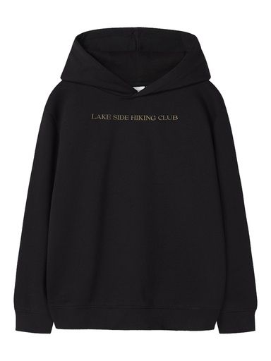 [01-36095.2] Hoodie mit Rückenprint (Schwarz, 134-140)