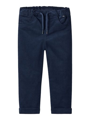 [01-36103.10] Gefütterte Cordhose für Jungs (Dunkelblau, 116)