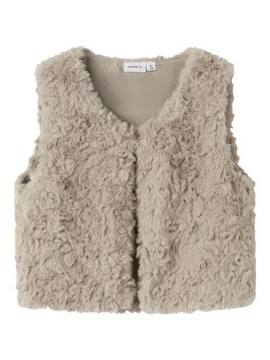 [01-36104.10] Kuschelige Kunstfellweste (Beige, 116)
