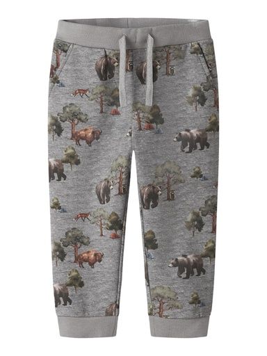 [01-36111.10] Jogginghose mit Tierprint (Grau, 104)