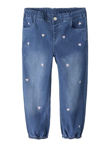 [01-36112.1] Weiche Jeans Baggy Fit mit Herzli (92)