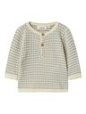Baby Strickpullover gemustert