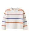 Strickpullover mit Streifen