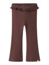 Weiche Hose mit ausgestelltem Bein