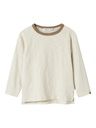 Langarmshirt mit Kontrastbündchen
