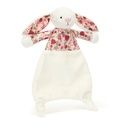 Schnuffeltuch Stofftier Hase geblümt