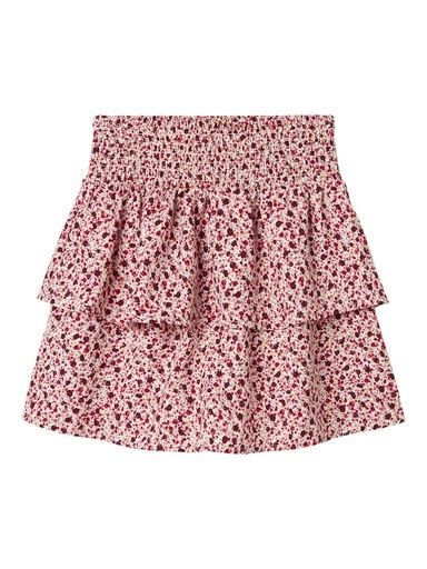 [01-36211.1] Kurzer Jupe mit allover Print (140)