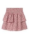Kurzer Jupe mit allover Print