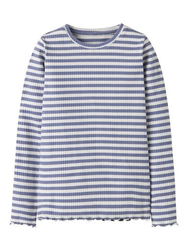 [01-36219.11] Langarmshirt gestreift (Blau, 146-152)