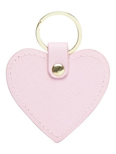 [01-36226.2] Schlusselanhänger Herz/Blume (Rosa)