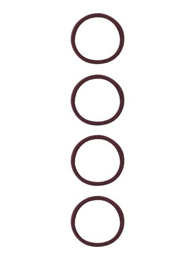 [01-36238.1] Haargummi 4-er Pack (Bordeaux)