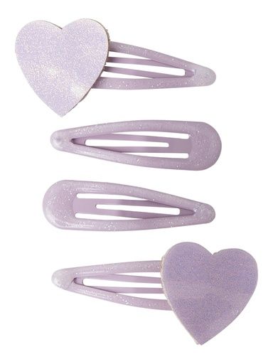 [01-36247.2] Glitter Haarspange (Lavendel)