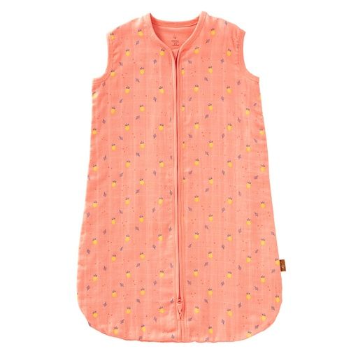 [01-32935.32] Schlafsack Bio-Baumwolle weich Musselin (Apricot, 0-6M)