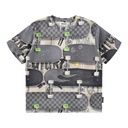 Knaben T-Shirt mit Skateboards-Druck