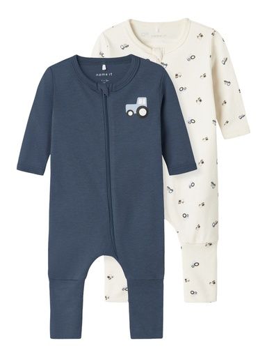 [01-36325.1] 2-Pack Nbmnightsuit mit Zip (56)