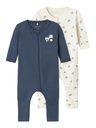 2-Pack Nbmnightsuit mit Zip