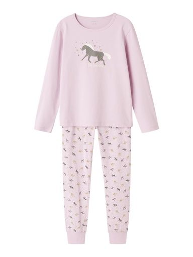 [01-36327.0] Pyjama Set Mädchen Pferd (146/152)
