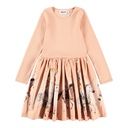 Warmes Mädchenkleid Pferde-Motiv