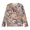 Mädchen Langarmshirt mit süssen Tieren