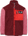 Farbige Teddyfleece Jacke